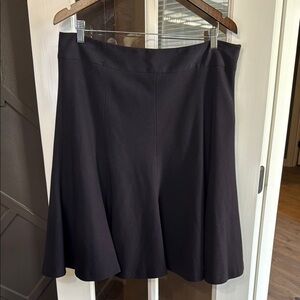 RAFAELLA Classic Black A-line Skirt Size 16